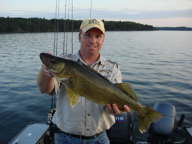 A nice catch for the day!