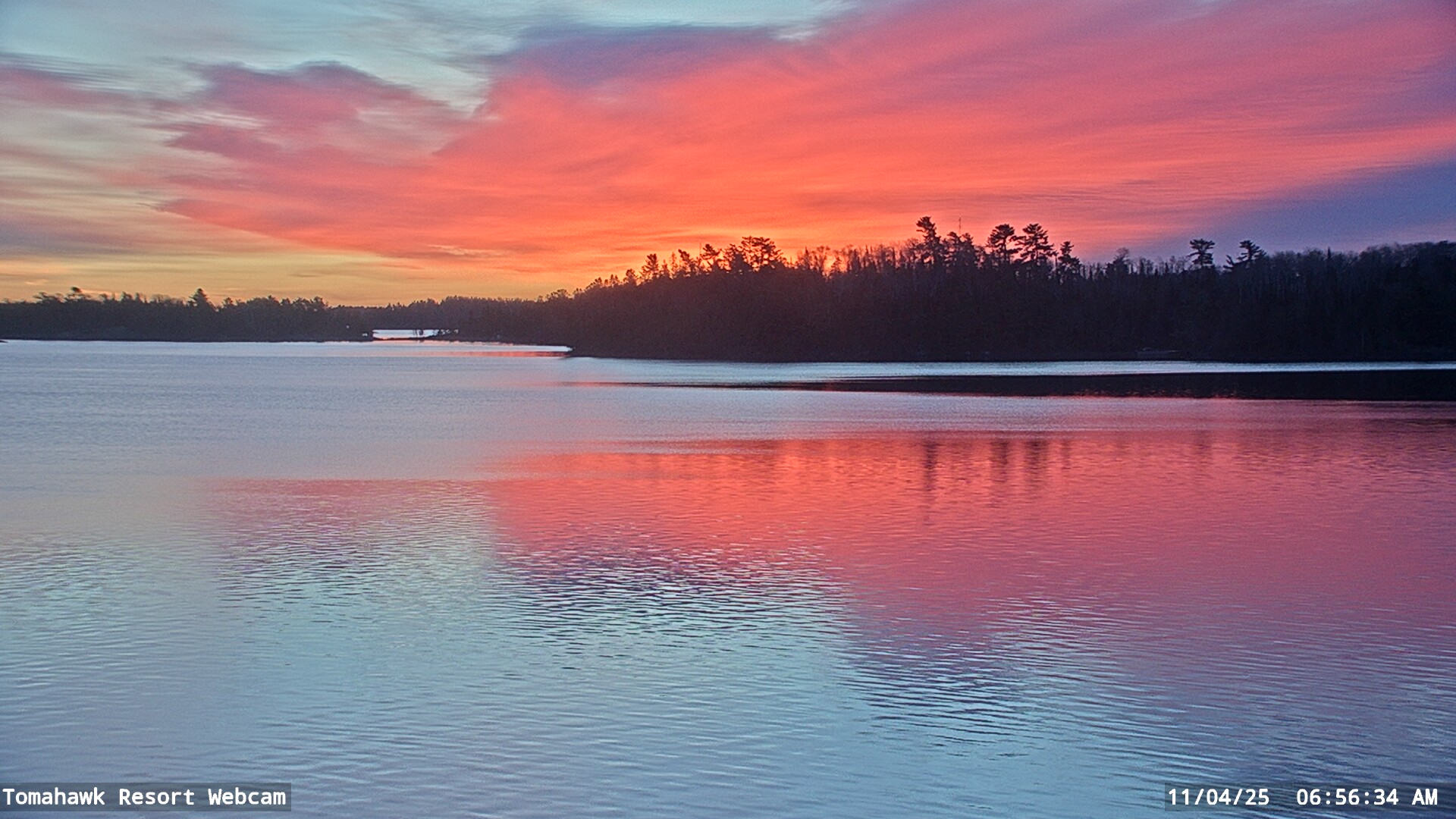 Lake of the Woods Webcam, Tue, 04 Nov 2025 12:56:35 GMT