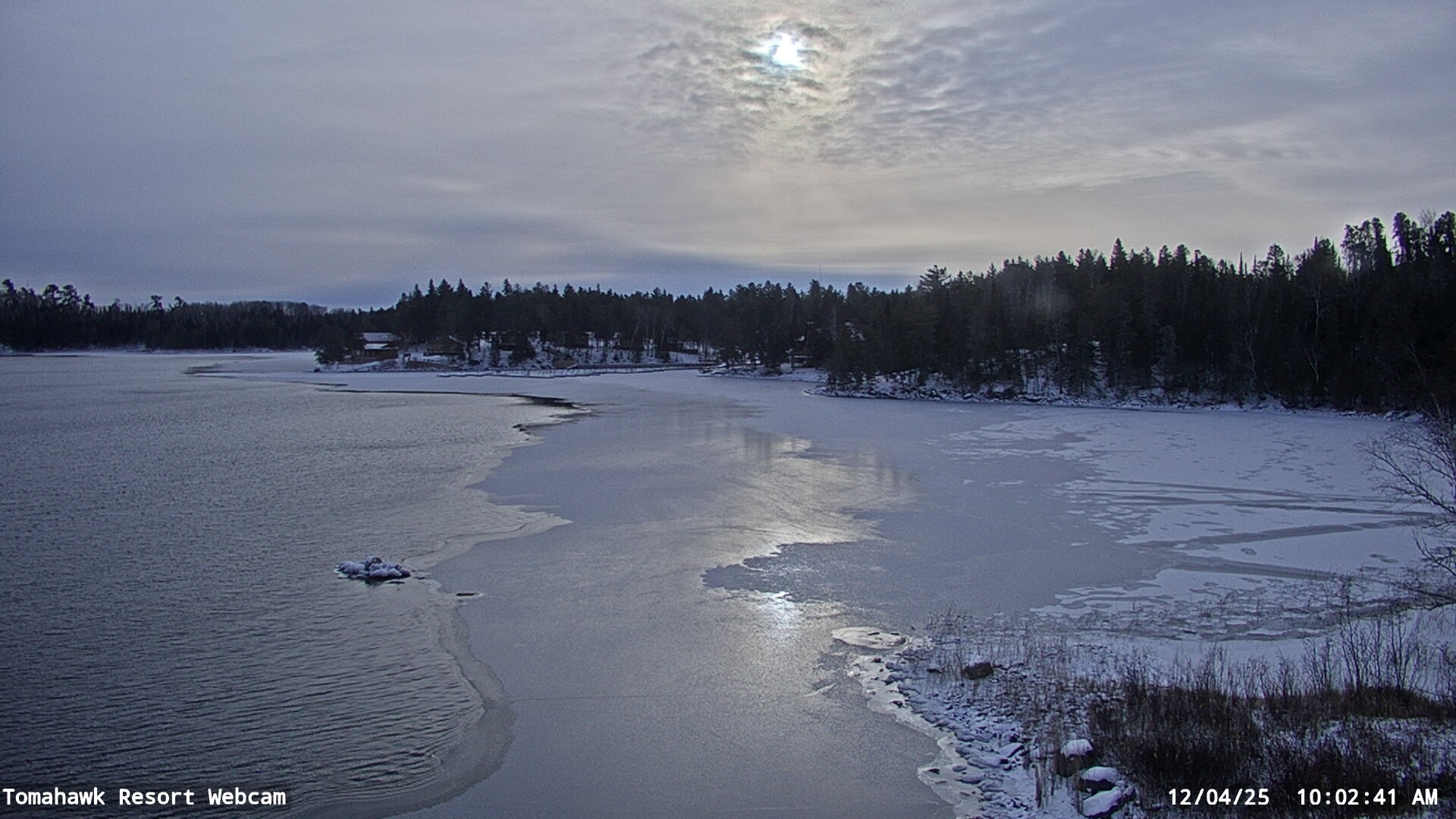 Lake of the Woods Webcam, Thu, 04 Dec 2025 16:02:42 GMT