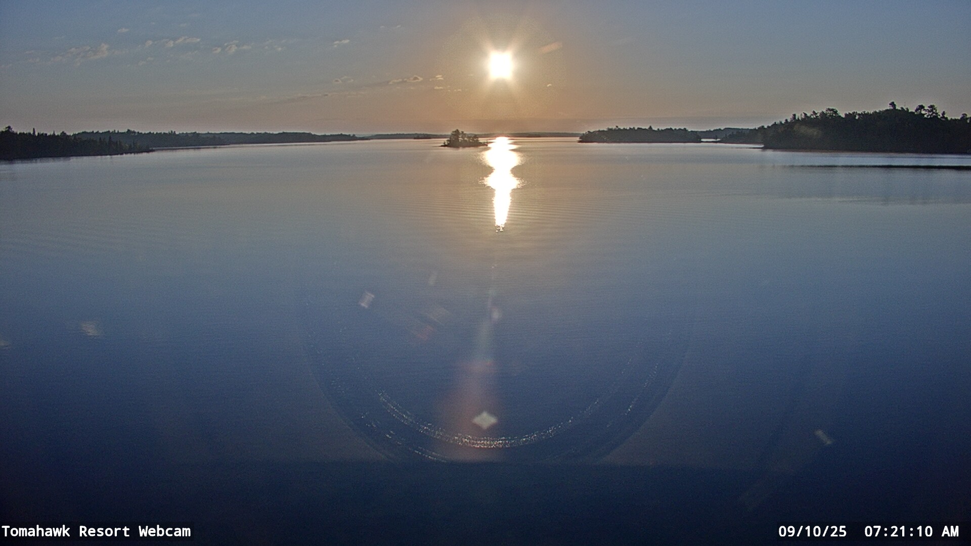 Lake of the Woods Webcam, Wed, 10 Sep 2025 12:21:11 GMT