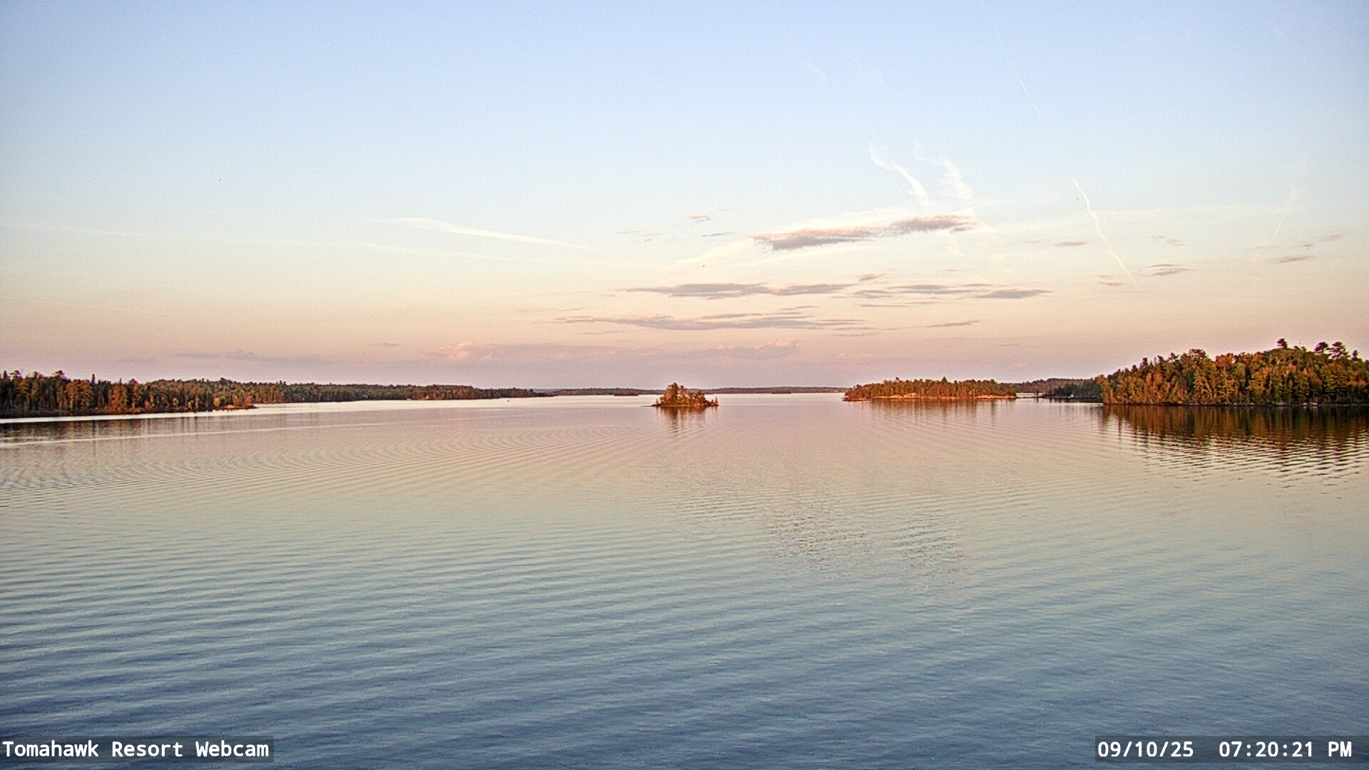 Lake of the Woods Webcam, Thu, 11 Sep 2025 00:20:25 GMT