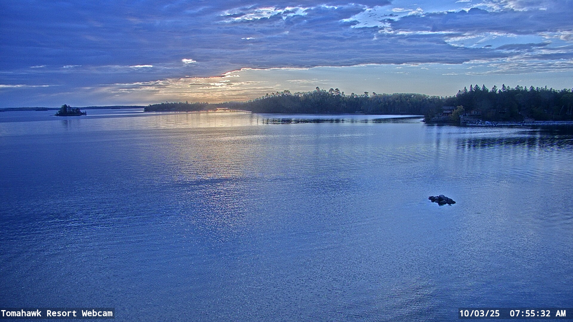 Lake of the Woods Webcam, Fri, 03 Oct 2025 12:55:34 GMT